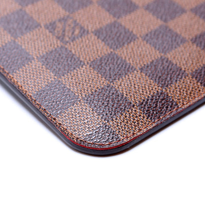 Louis-Vuitton Pochette Only Neverfull Damier Ebene