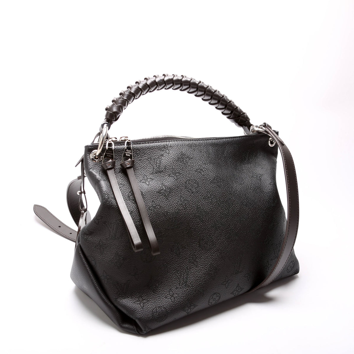 Louis-Vuitton Beaubourg Hobo MM Mahina Brown
