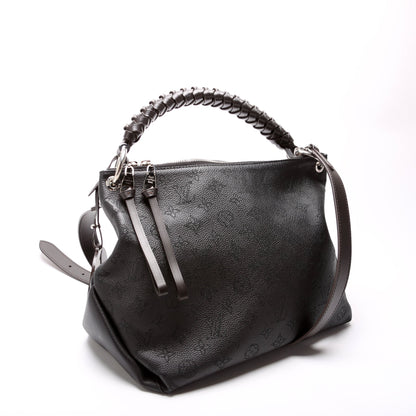 Louis-Vuitton Beaubourg Hobo MM Mahina Brown