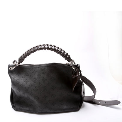 Louis-Vuitton Beaubourg Hobo MM Mahina Brown