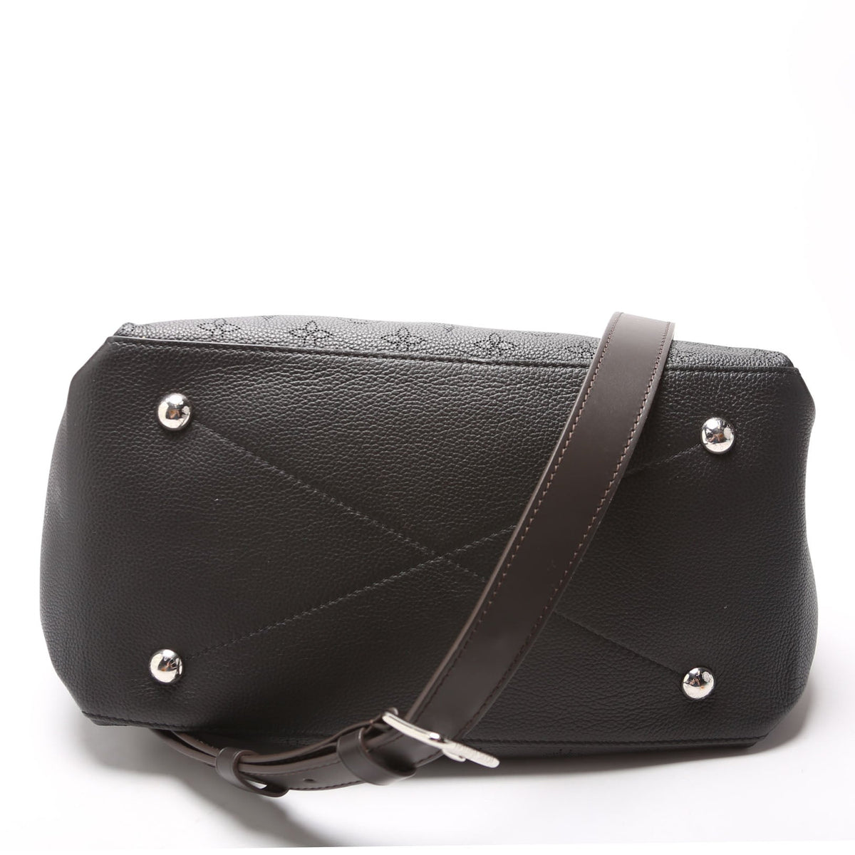 Louis-Vuitton Beaubourg Hobo MM Mahina Brown