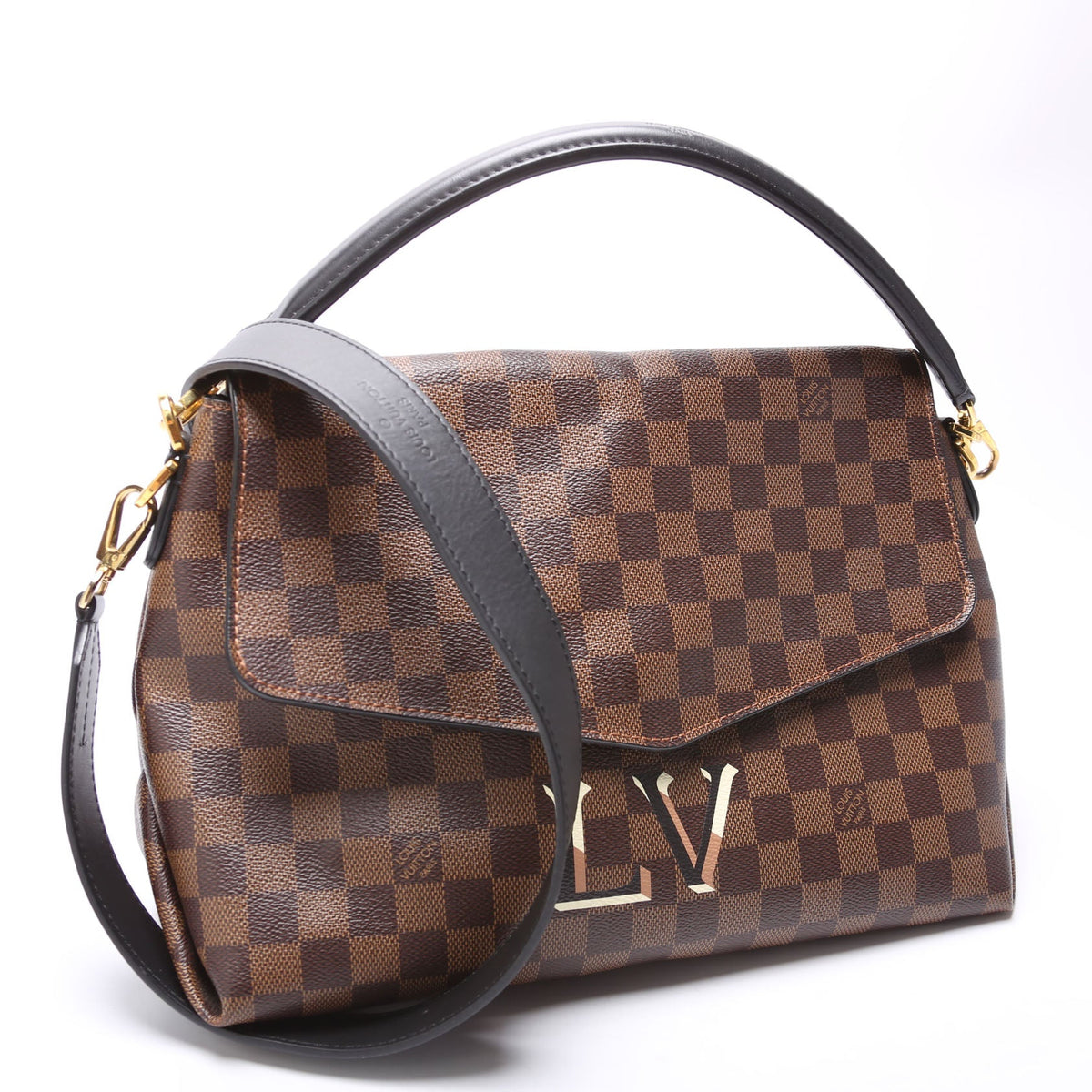 Louis-Vuitton Beaubourg MM Damier Ebene