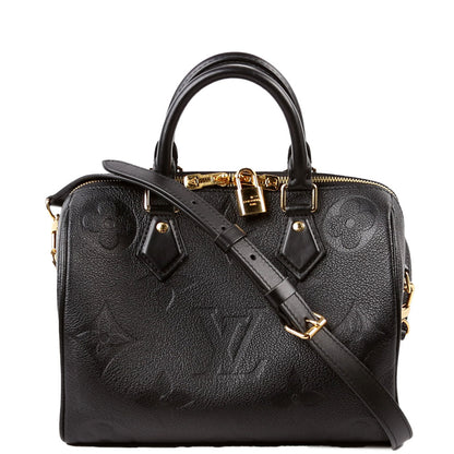 Speedy 25 Bandouliere Empreinte Black