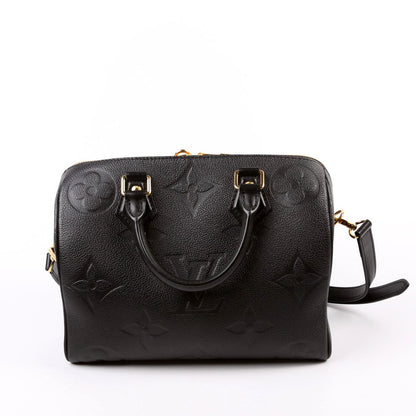 Speedy 25 Bandouliere Empreinte Black