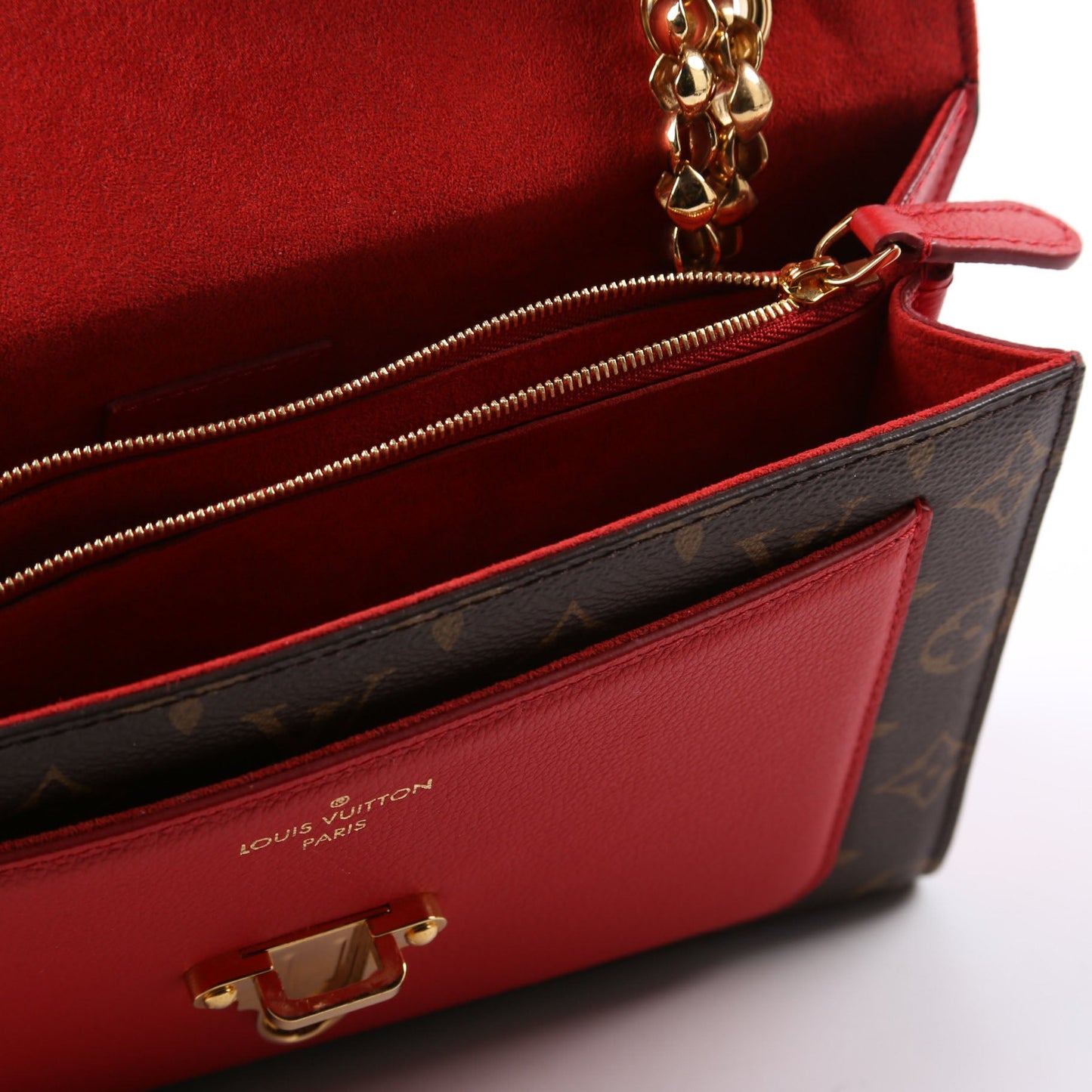 Victoire Monogram Red