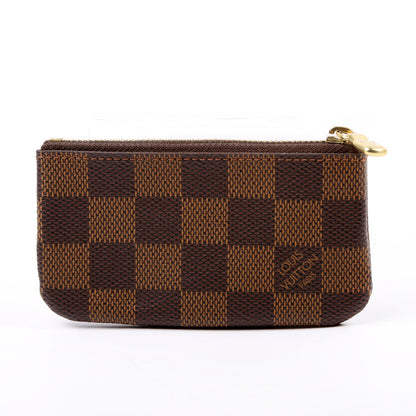 Pochette Cles Damier Ebene