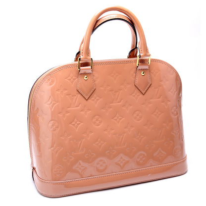 Louis-Vuitton Alma PM Vernis Nude
