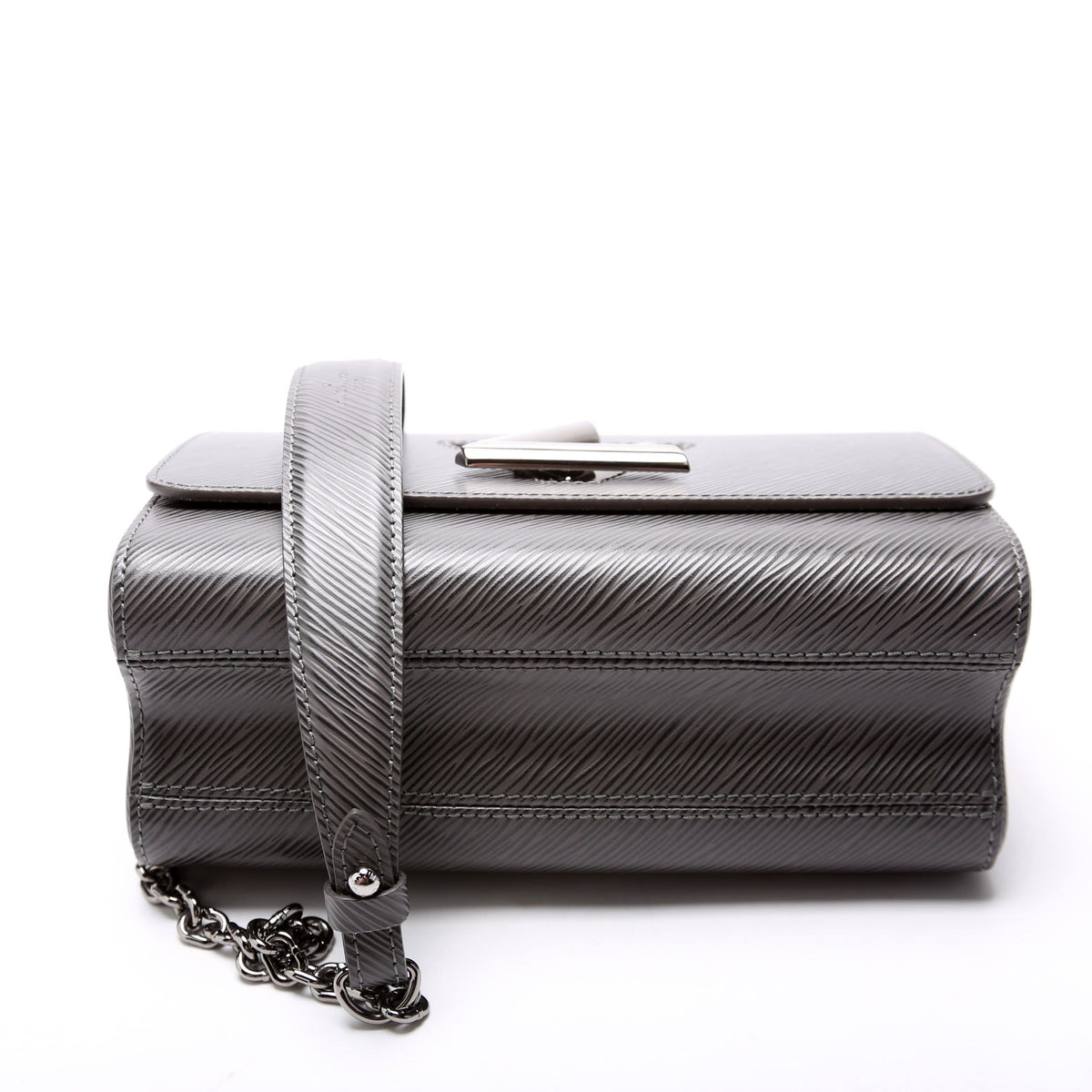 Louis-Vuitton Twist MM Epi Grey