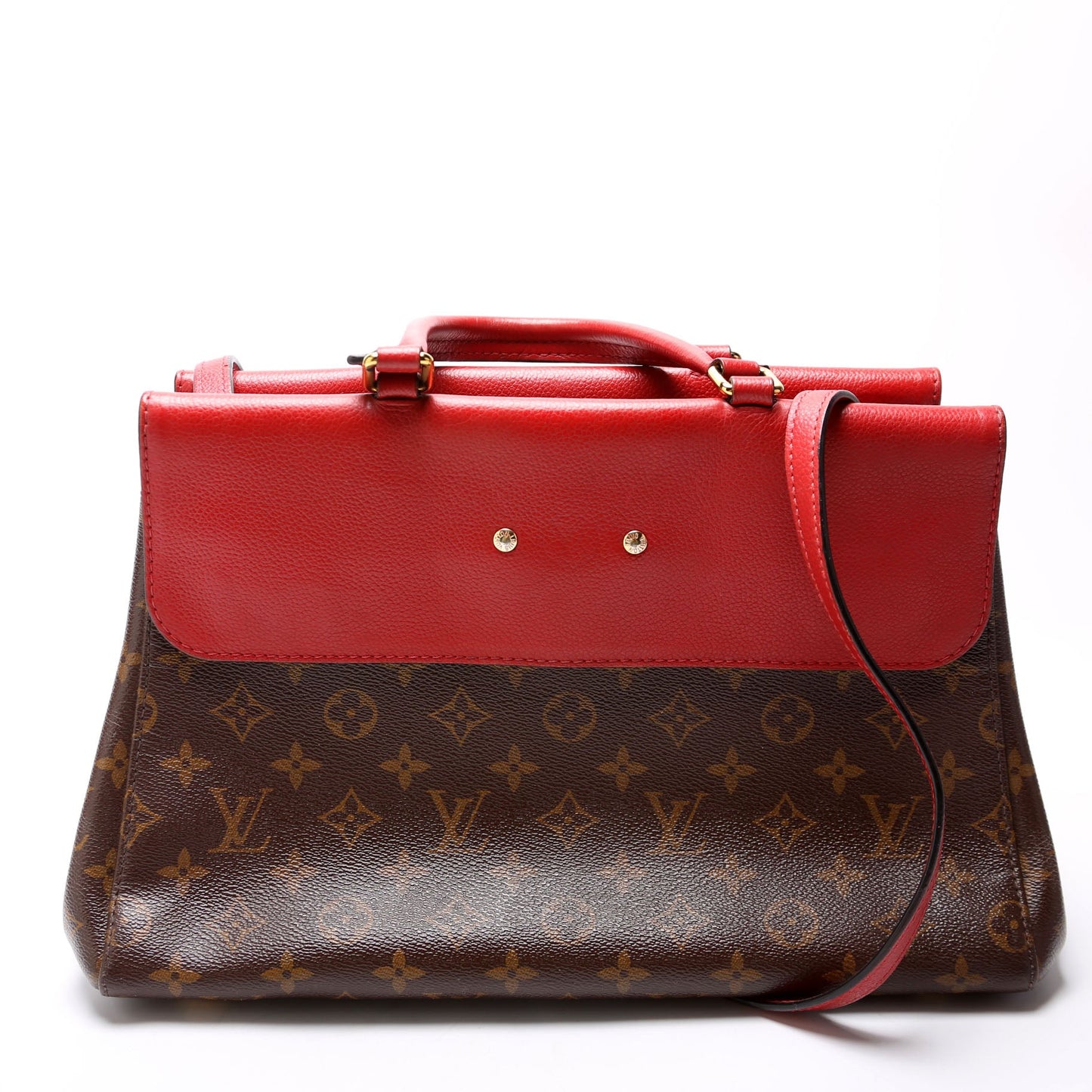 Venus Satchel Monogram Red