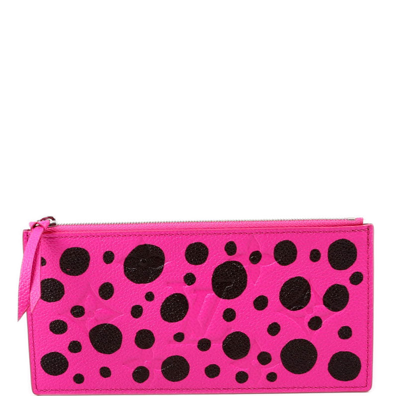 LV x YK Pochette Felicie Zip Insert Only Empreinte Pink/Black