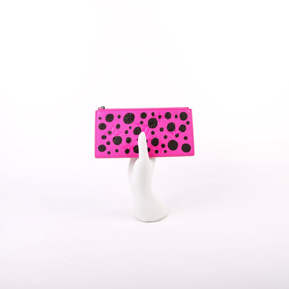 LV x YK Pochette Felicie Zip Insert Only Empreinte Pink/Black