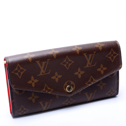 Louis-Vuitton Sarah Wallet Monogram Newer