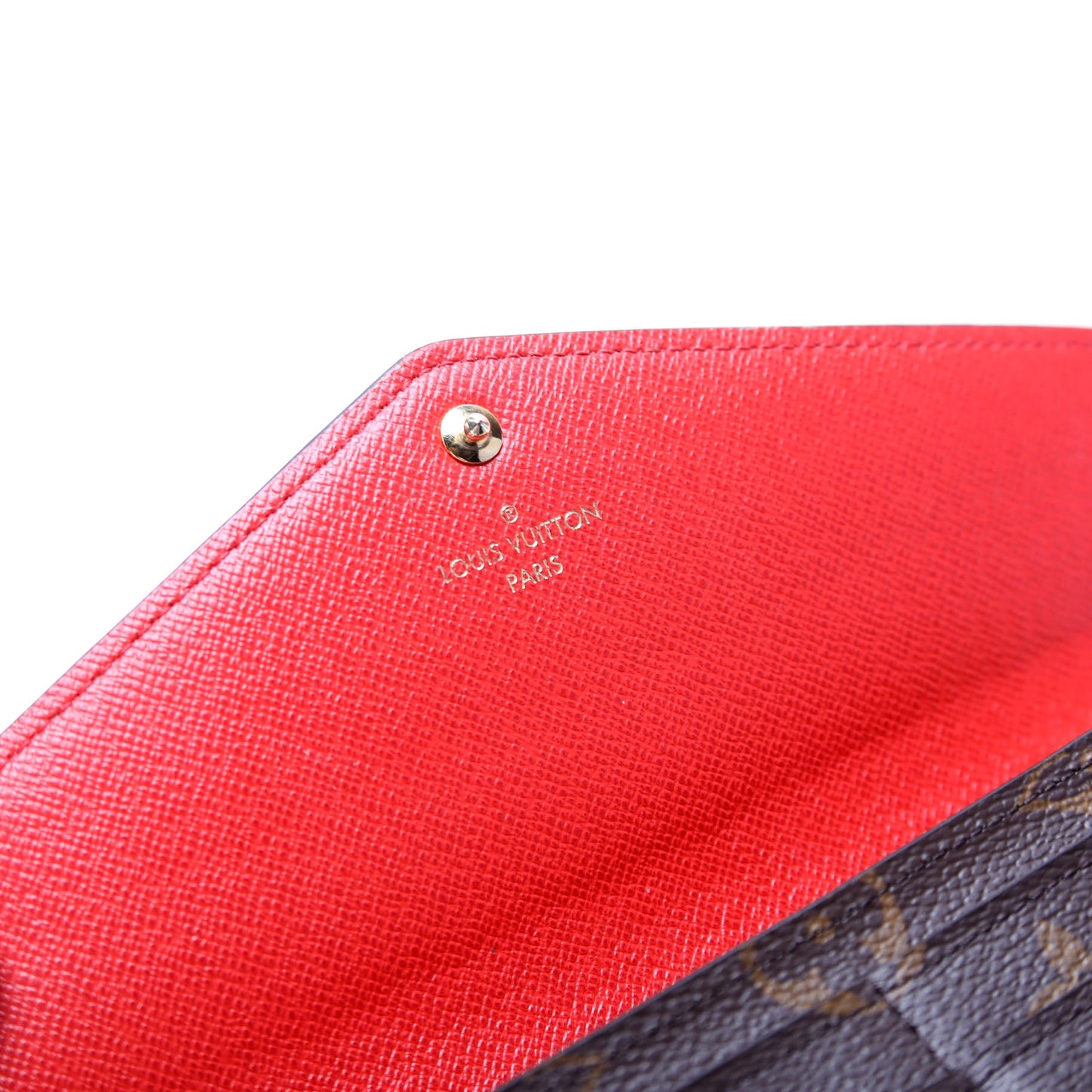 Louis-Vuitton Sarah Wallet Monogram Newer