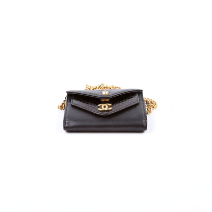 Chanel Envelope Flap Card Case On Chain 26M
