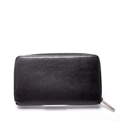 Chanel Timeless CC Zip Around Organizer Wallet 17M Black