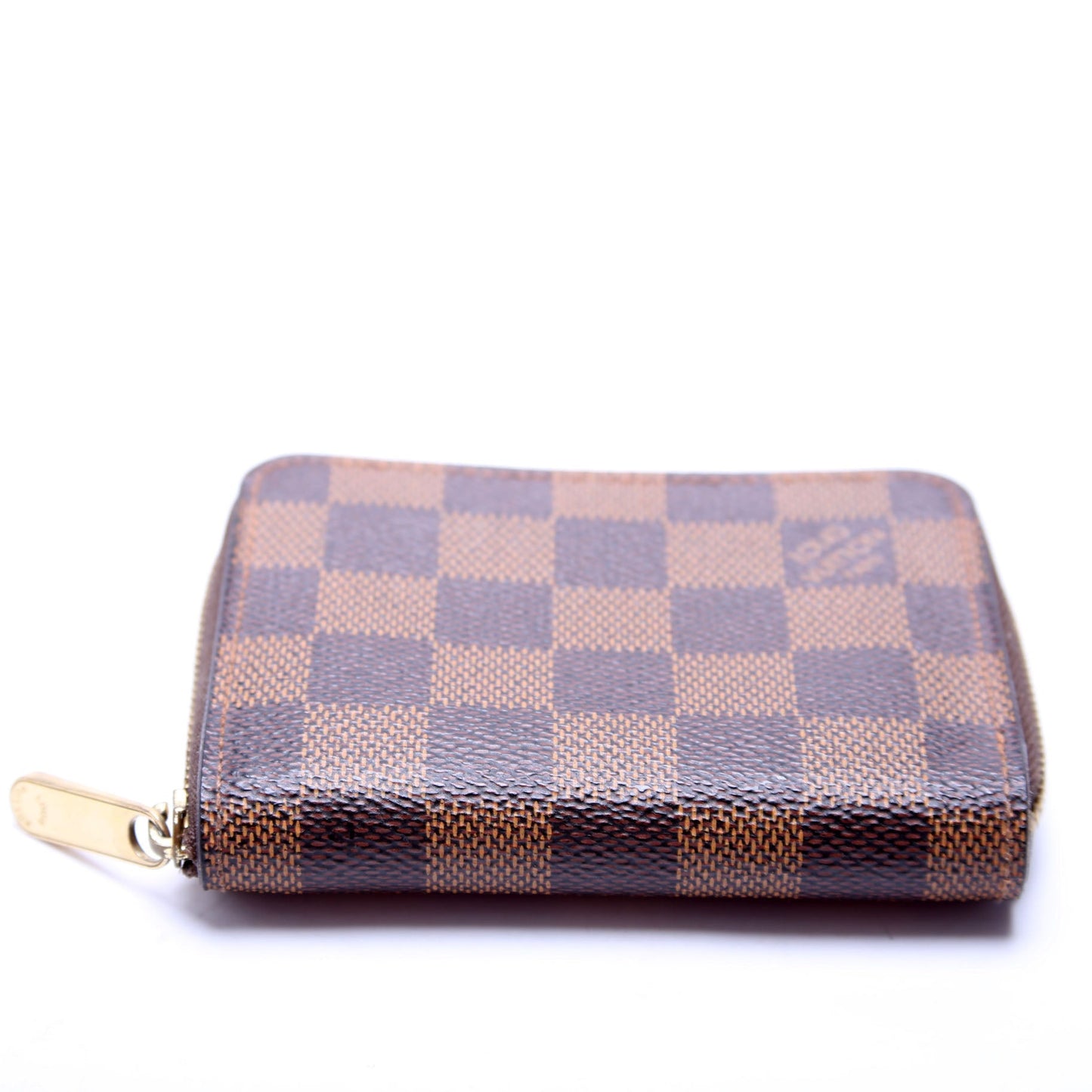 Louis-Vuitton Zippy Coin Purse Damier Ebene Brown