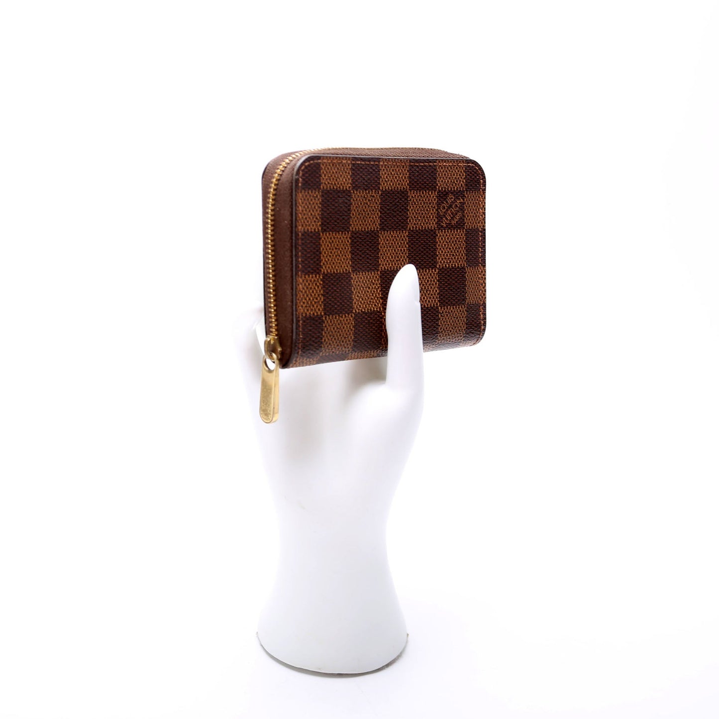 Louis-Vuitton Zippy Coin Purse Damier Ebene Brown