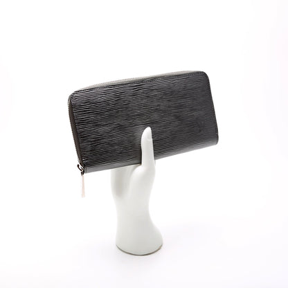 Louis-Vuitton Zippy Wallet Epi Grey