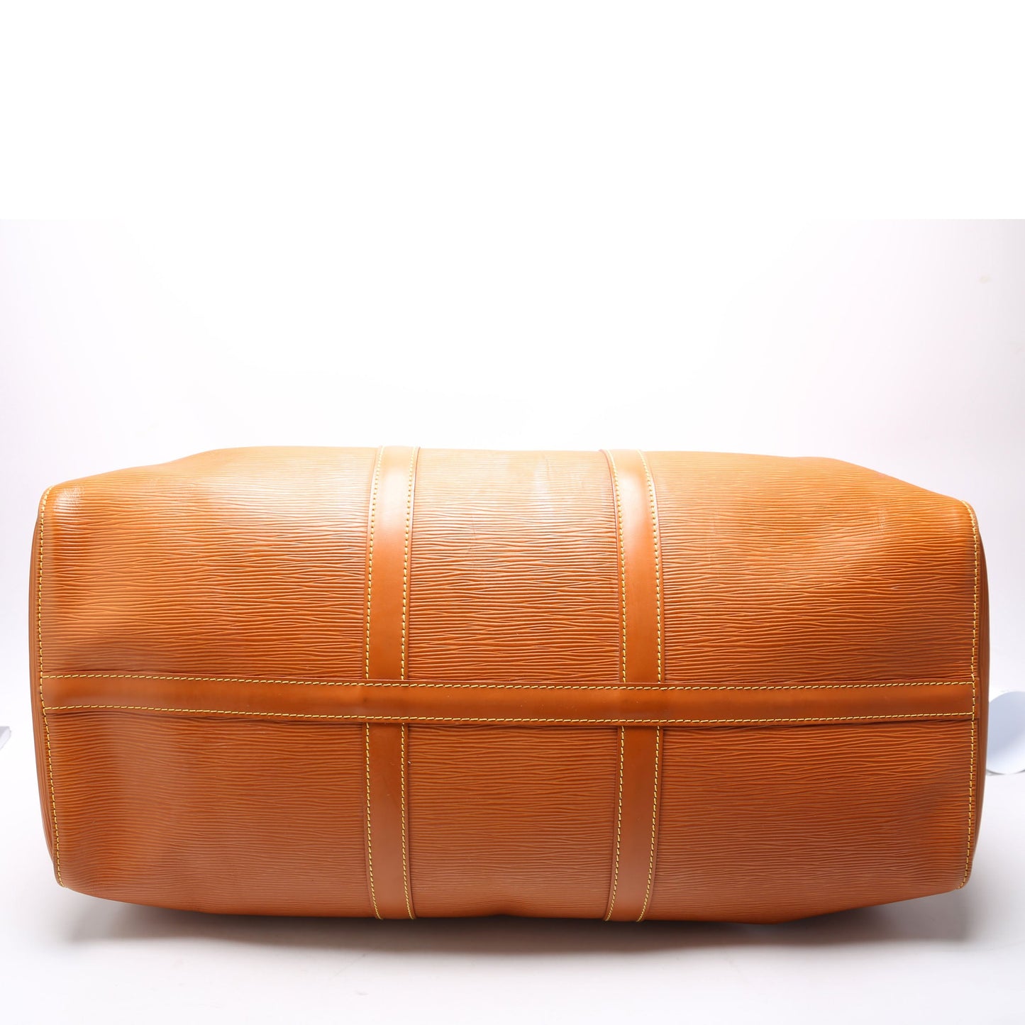 Louis-Vuitton Keepall  Epi Cognac