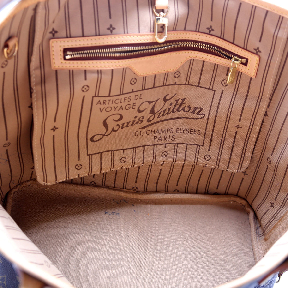 Louis-Vuitton Neverfull MM Monogram