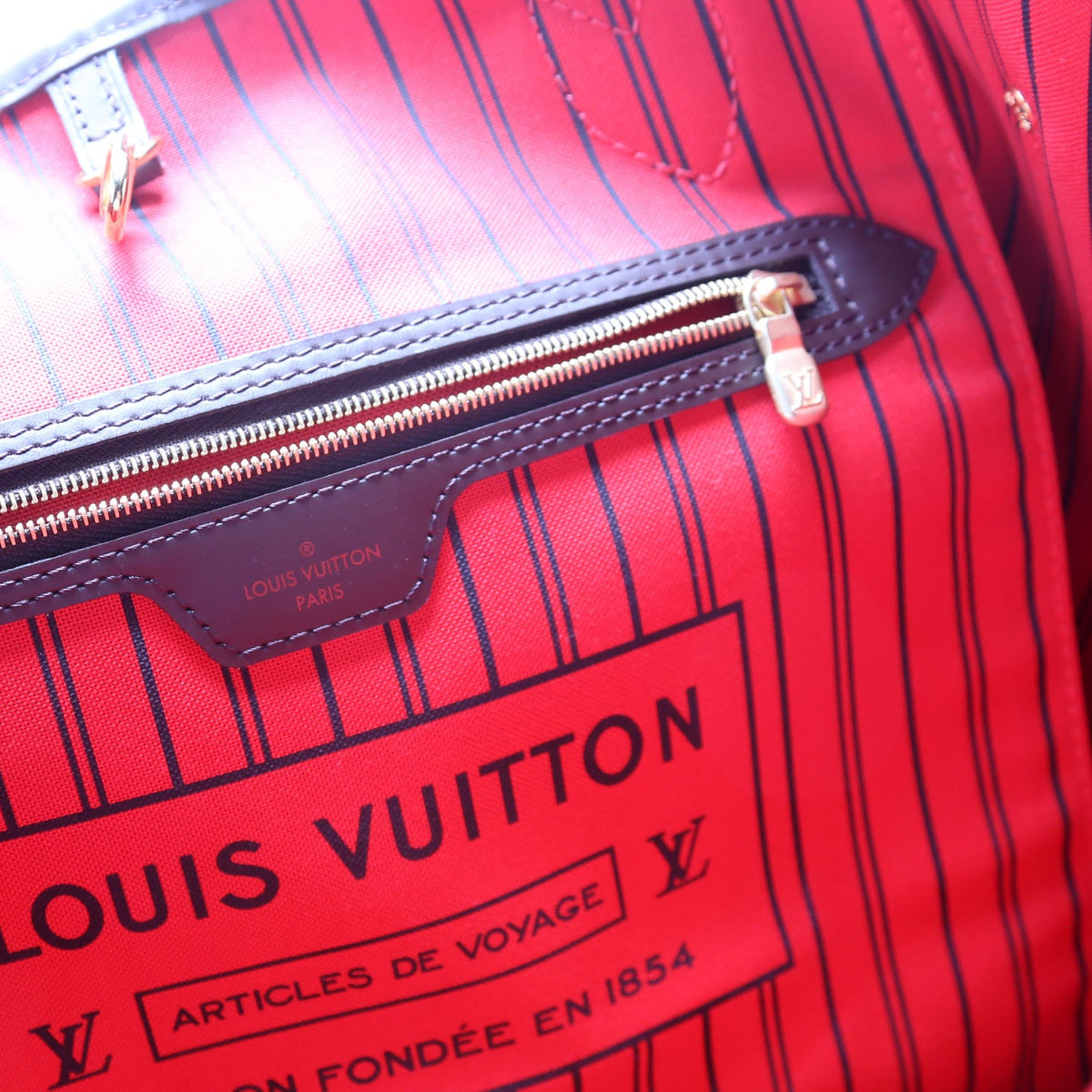 Louis-Vuitton Neverfull MM Ebene