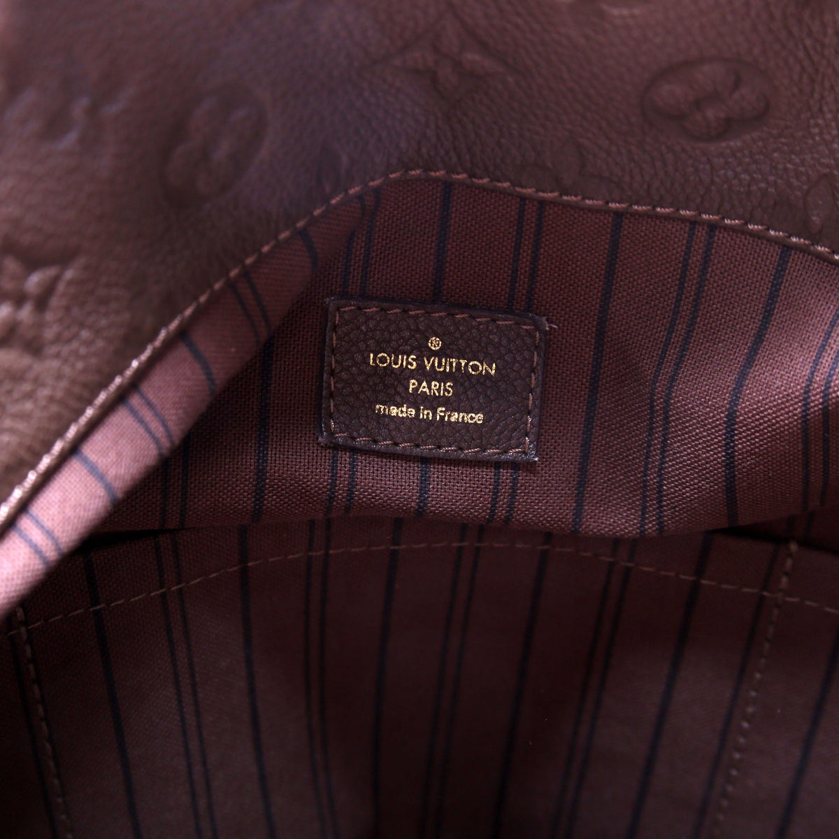 Louis-Vuitton Artsy MM Empreinte Brown
