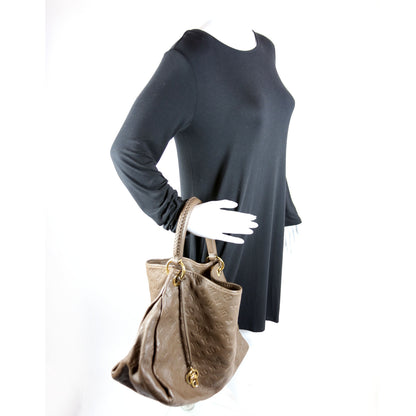 Louis-Vuitton Artsy MM Empreinte Brown