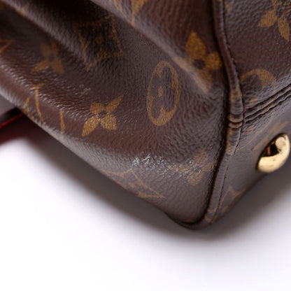 Louis-Vuitton Venus Satchel Monogram Red