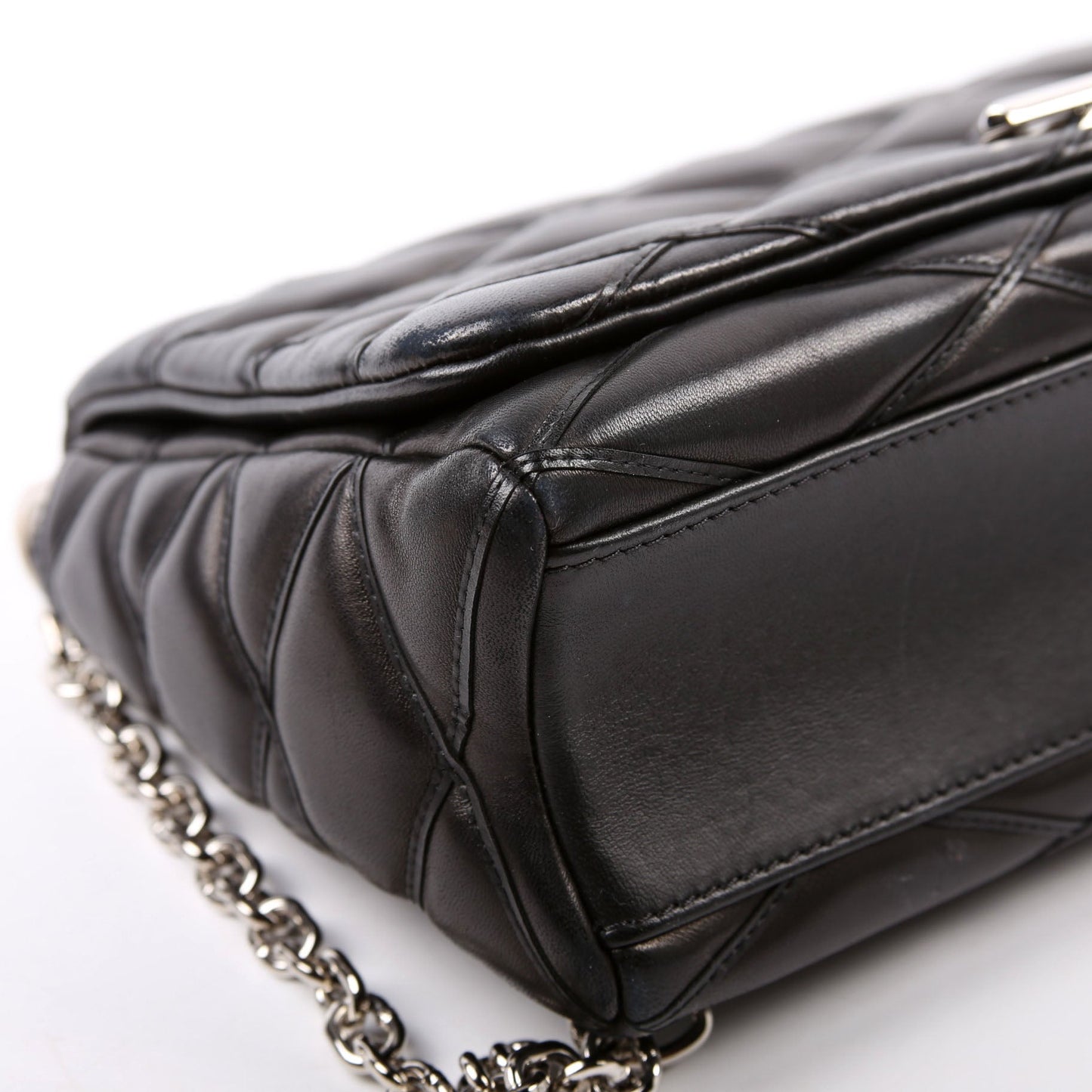 Louis-Vuitton Go- MM Malletage Lambskin Black