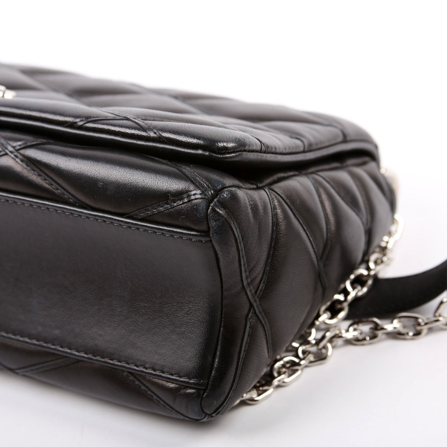 Louis-Vuitton Go- MM Malletage Lambskin Black