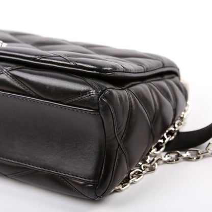 Louis-Vuitton Go- MM Malletage Lambskin Black