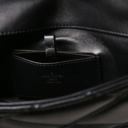 Louis-Vuitton Go- MM Malletage Lambskin Black