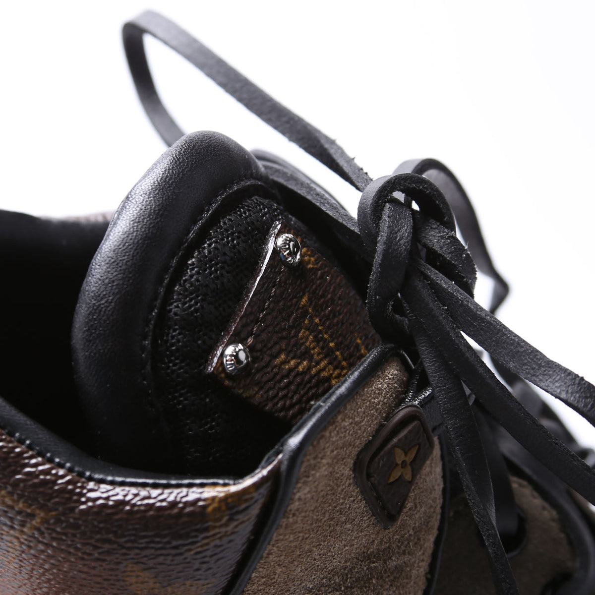 Louis-Vuitton Star Trail Ankle Boot Size  Brown/Black