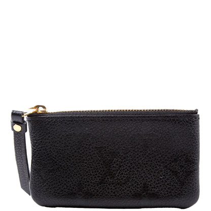 Louis-Vuitton Pochette Cles Empreinte Black