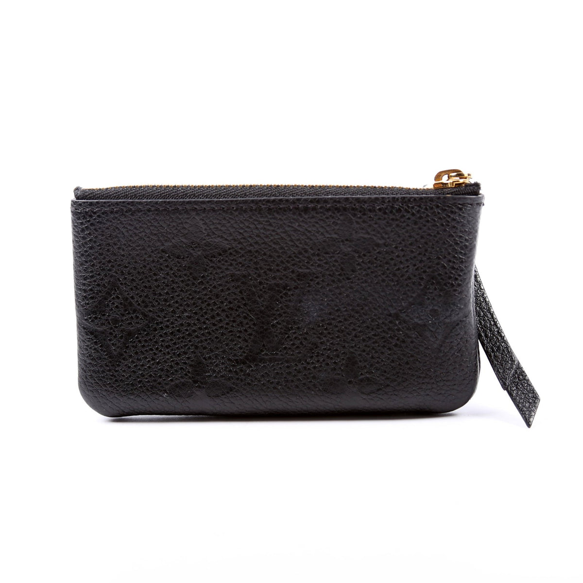 Louis-Vuitton Pochette Cles Empreinte Black