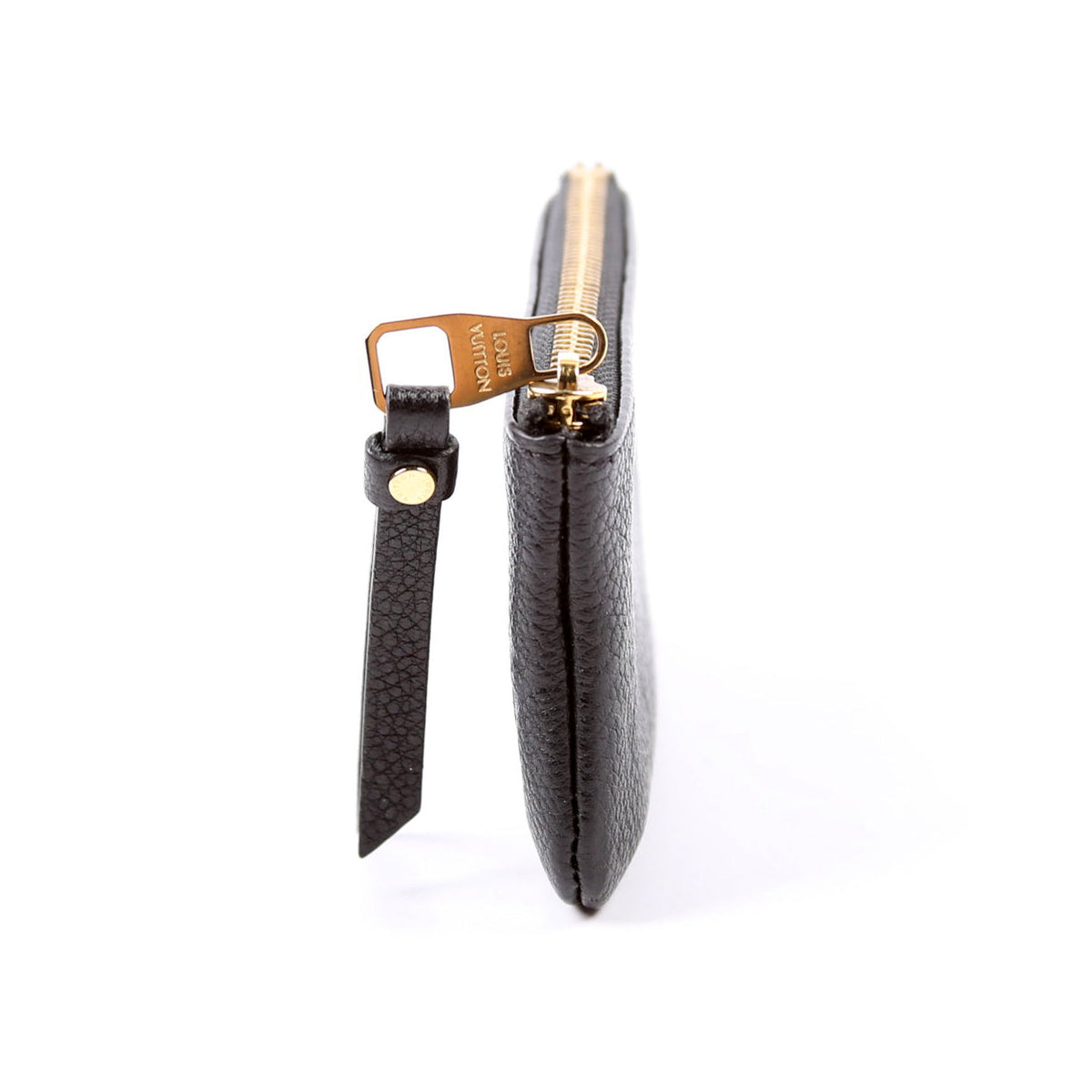 Louis-Vuitton Pochette Cles Empreinte Black