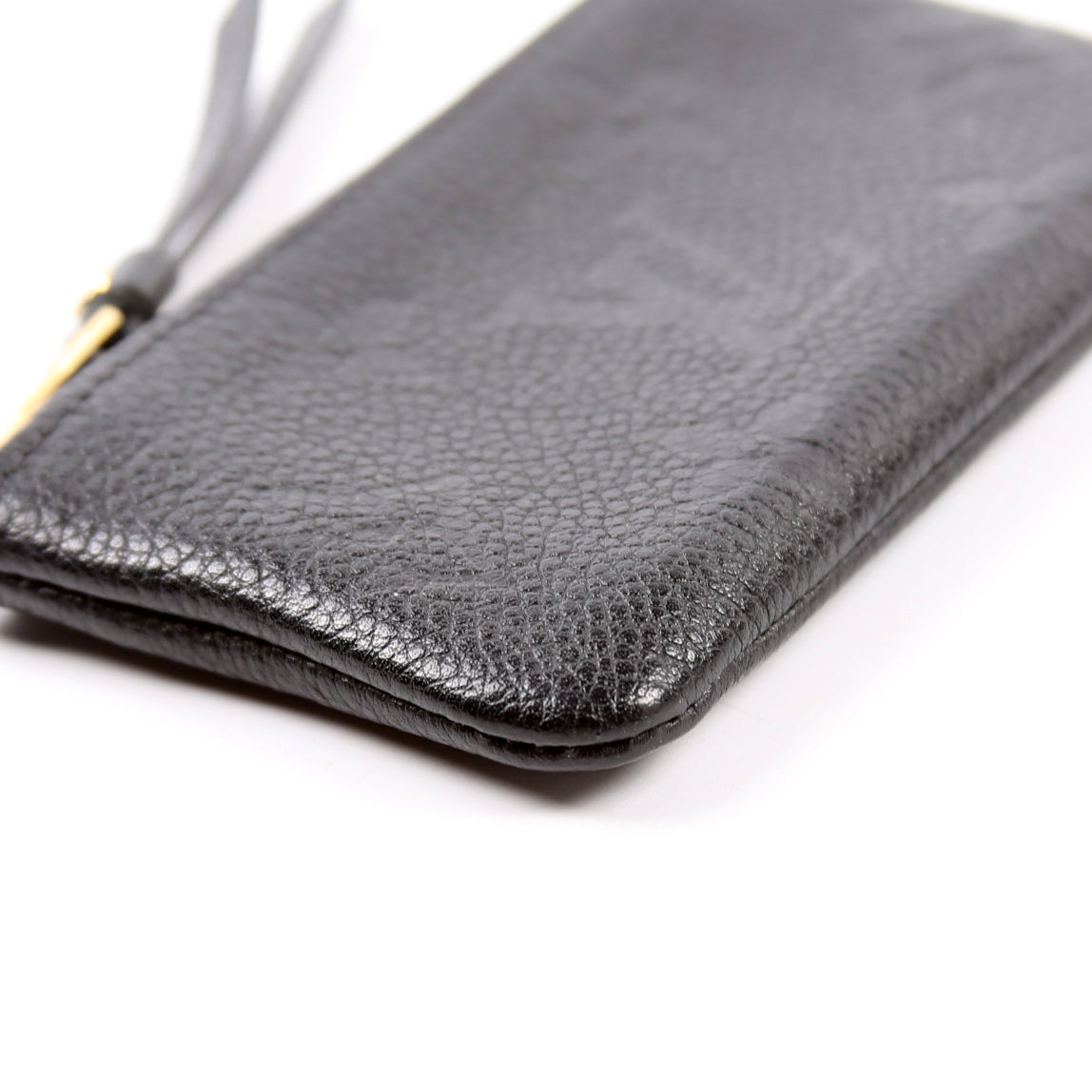 Louis-Vuitton Pochette Cles Empreinte Black