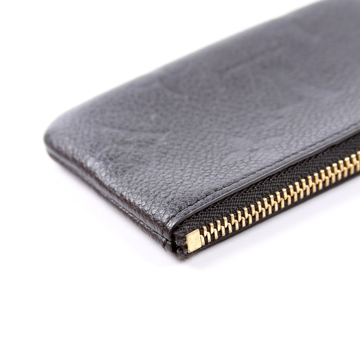 Louis-Vuitton Pochette Cles Empreinte Black