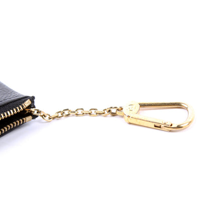 Louis-Vuitton Pochette Cles Empreinte Black