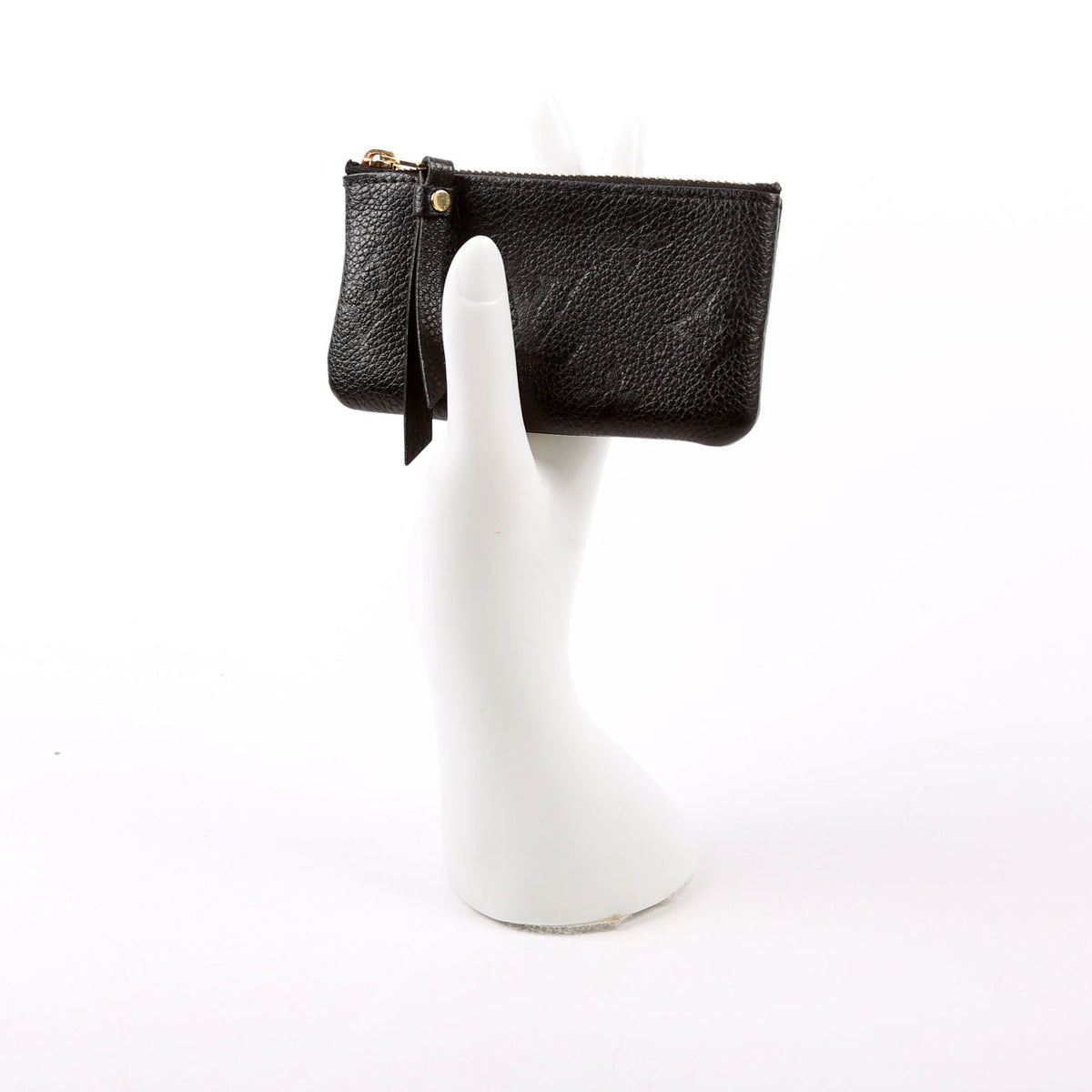 Louis-Vuitton Pochette Cles Empreinte Black