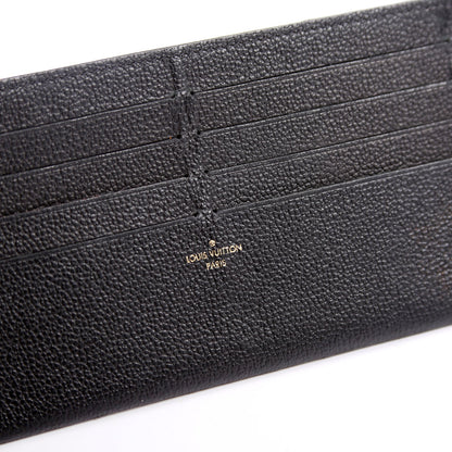 Louis-Vuitton Pochette Felicie Card Insert Only Empreinte Black