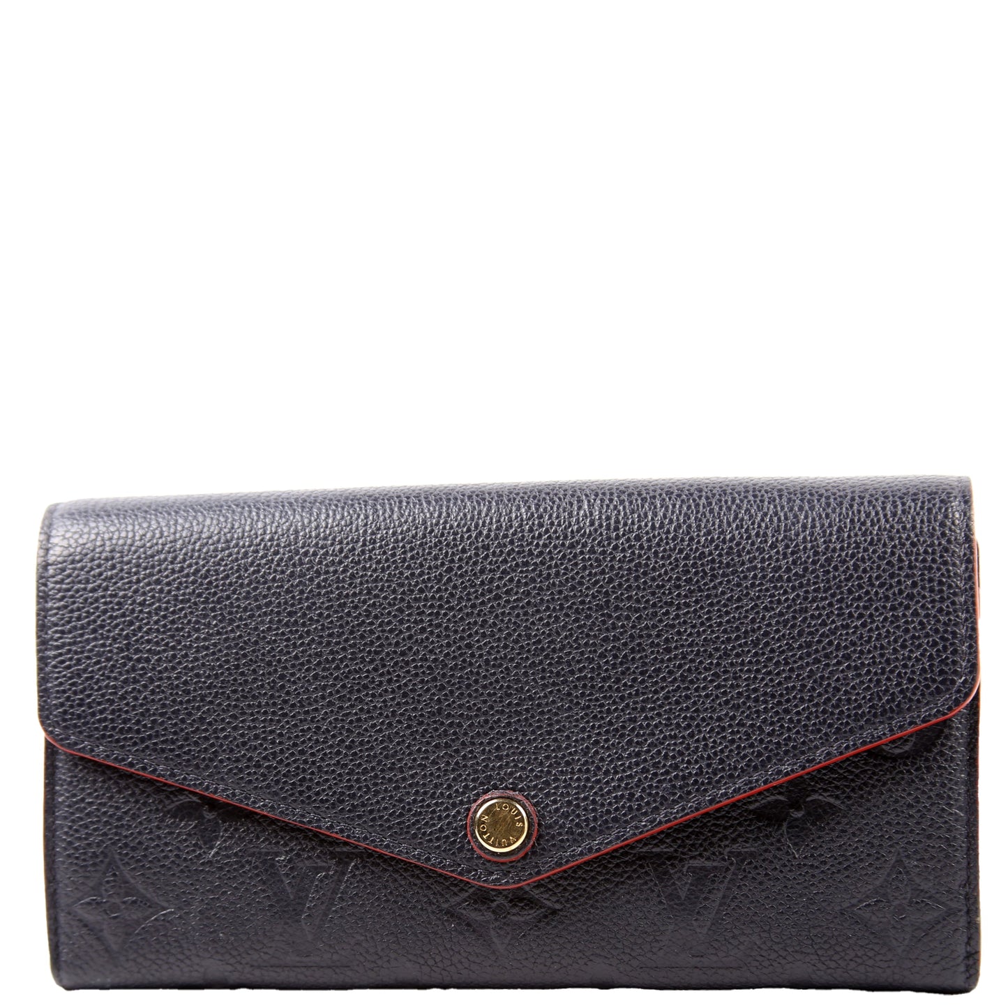 Louis-Vuitton Sarah Wallet Empreinte Navy