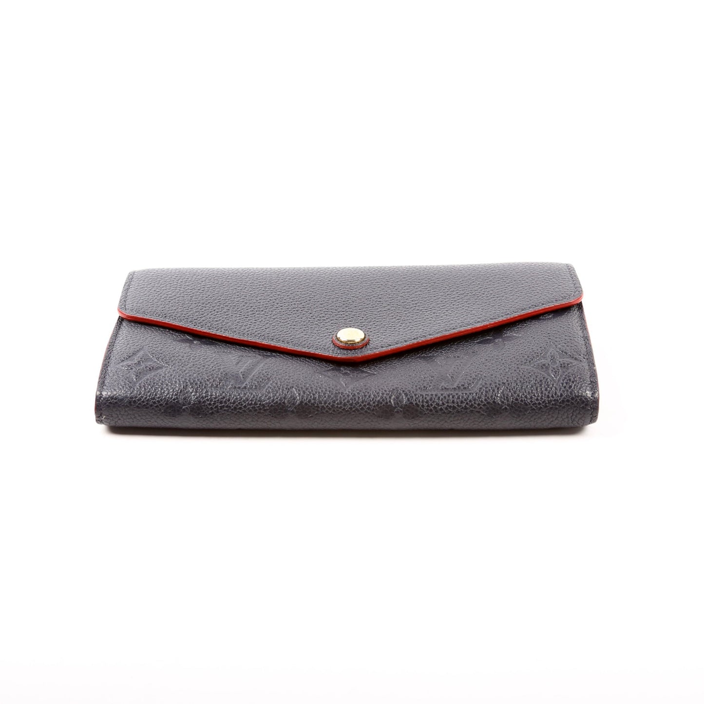 Louis-Vuitton Sarah Wallet Empreinte Navy