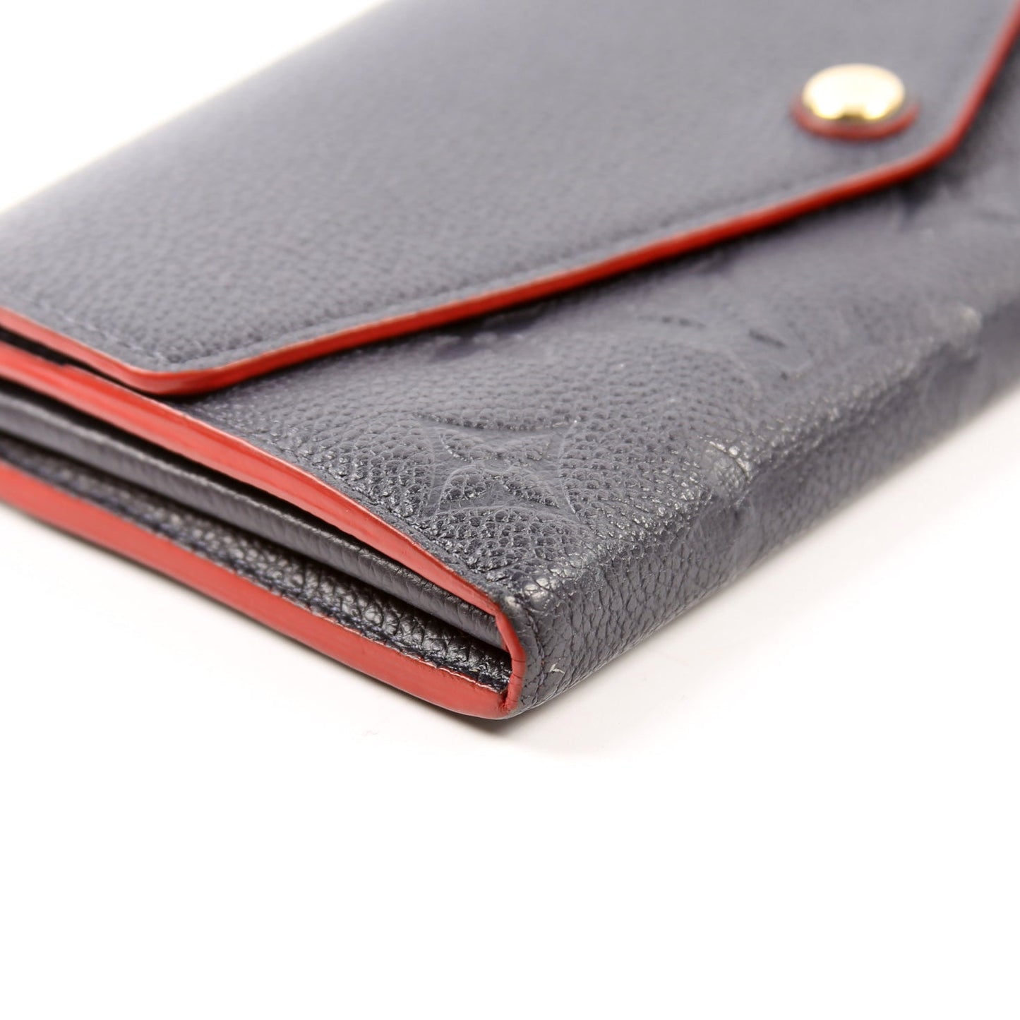 Louis-Vuitton Sarah Wallet Empreinte Navy