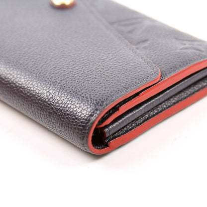Louis-Vuitton Sarah Wallet Empreinte Navy