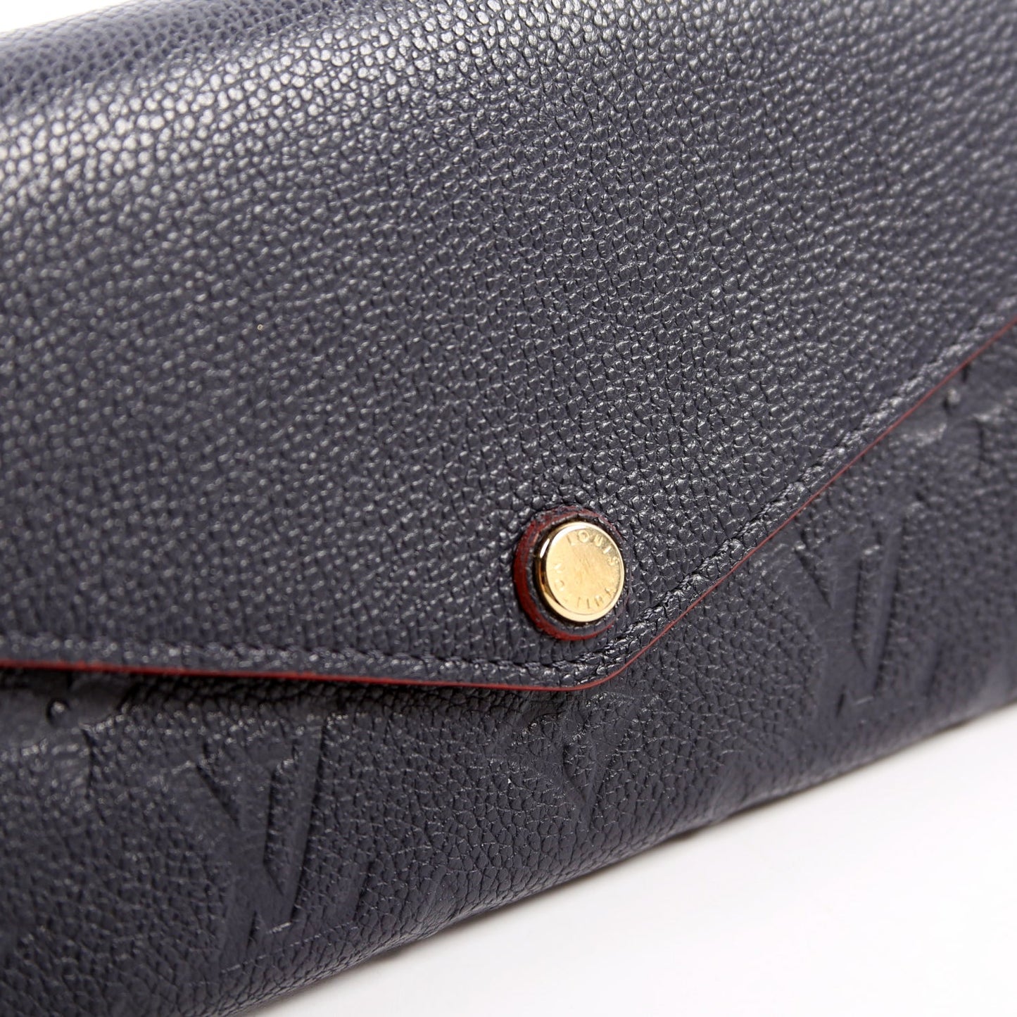 Louis-Vuitton Sarah Wallet Empreinte Navy