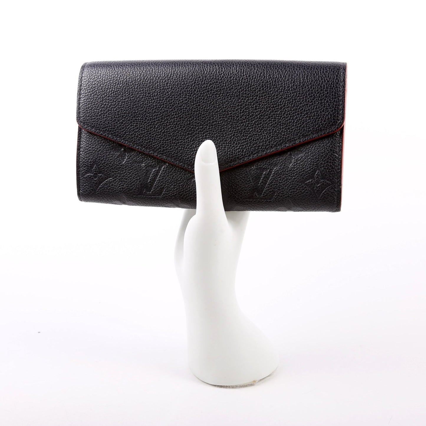 Louis-Vuitton Sarah Wallet Empreinte Navy