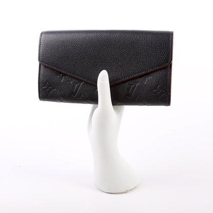 Louis-Vuitton Sarah Wallet Empreinte Navy