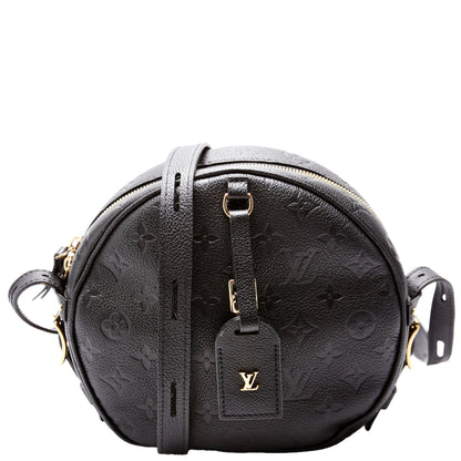 Louis-Vuitton Boite Chapeau Souple MM Empreinte Black