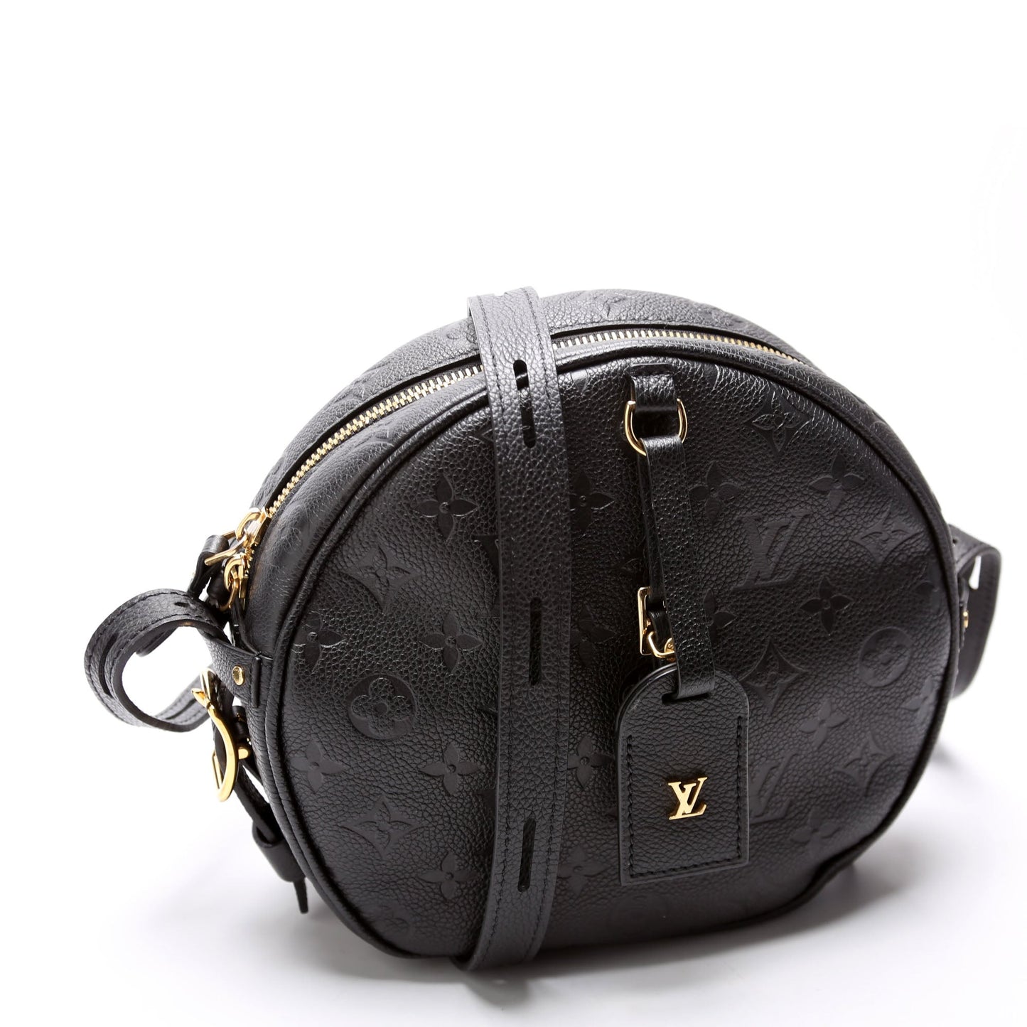Louis-Vuitton Boite Chapeau Souple MM Empreinte Black